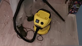 Odkurzacz Karcher WD3  Test podczas remontu [upl. by Luz321]