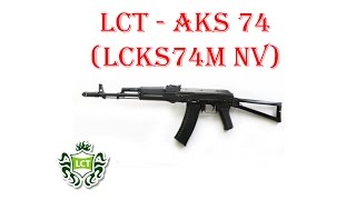 ОБЗОР LCT  AKС 74 LCKS74M NV AEG airsoft страйкбол [upl. by Apfel605]