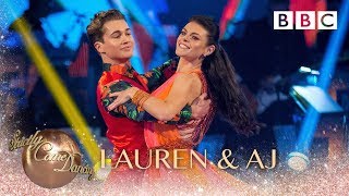 Lauren Steadman and AJ Pritchard Quickstep to If Youre Over Me  BBC Strictly 2018 [upl. by Yslek]