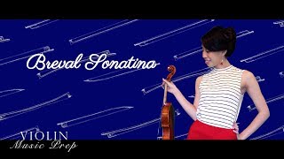 Breval Sonatina  Viola Tutorial [upl. by Acus776]