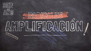 3º Amplificación de radicales [upl. by Meggy]