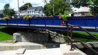 Bobcaygeon The swing bridge opens [upl. by Acissej]