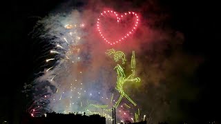 LIVE Paris France Bastille Day 2024  Fireworks and Drone Display  France National Day [upl. by Steinberg302]