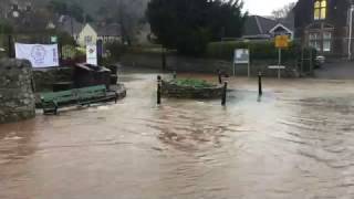 Flooding in Hutton near WestonsuperMare [upl. by Garihc]