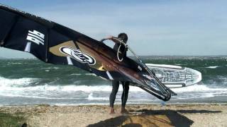 Pascal Toselli Planche a voile vitesse Jai [upl. by Ymmij]