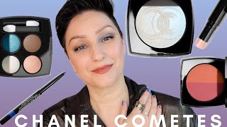 CHANEL SPRING 2024 MAKEUP COLLECTION  Cometes Collection  Mermaid Collection [upl. by Lyrak]