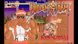 KonamiViolent storm Arcade HardestBoris No Death Playthrough [upl. by Bloem]