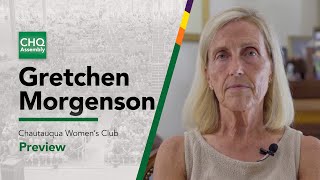 Gretchen Morgenson  Trailer  2021 Chautauqua Womens Club [upl. by Rumit]