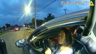 Entitled Woman Thinks She Can Flee Traffic Stop Without Consequences [upl. by Paulina509]