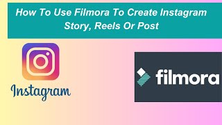 Instagram Video Aspect Ratio In Filmora  How To Use Filmora To Create Instagram Story Reels [upl. by Dnalyag]