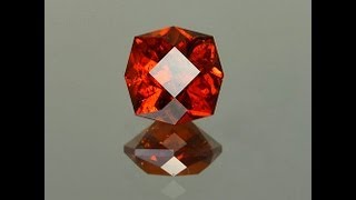 384 CTS Old Mine Cut Natural Spessartite Garnet Loose Gemstone [upl. by Aratal]