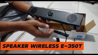 Unboxing Wireless Soundbar Bluetooth Speaker E350T [upl. by Ahsinar971]