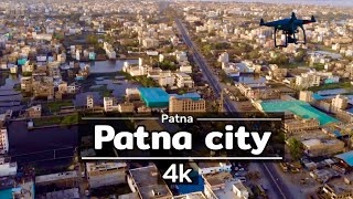 Patna  full views Patna city 🇮🇳By drone  4k [upl. by Aretse614]