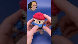 I crocheted Tyke from Pine Hearts 🧶🎮 cozygames crochet [upl. by Lorianna]