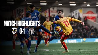 HIGHLIGHTS  Afc Wimbledon 01 Grimsby Town  Sky Bet League Two  Saturday 9th November 2024 [upl. by Nellad]