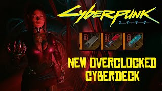 NEW Overclocked Cyberdeck Part 1  Canto Shadow Sigma   Cyberpunk 2077 Mods [upl. by Shifrah]