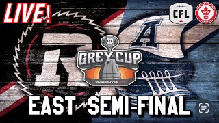 Ottawa Redblacks vs Toronto Argonauts EAST SEMIFINAL LIVE 1122024 [upl. by Mayfield]