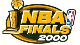 PacersLakers Game 1 2000 NBA Finals Pacers lakers Kobe Shaq reggiemiller nba [upl. by Nerin329]