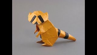 Origami Raccoon Noburu miyajima [upl. by Leena868]