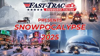 Snowpocalpyse 2025  A Snowmobilers Dream Ride Through The Midwest [upl. by Liman]