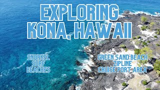 Explore Kona Hawaii  Kona Cruise Port  Things to Do  Adventure  Hawaii Cruise Info  Visit Kona [upl. by Anoj]