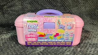 Crayola Pearl Dough and Creative Tool Box Set Unboxing [upl. by Ettevol407]