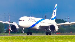 20 MINS LANDINGS amp TAKEOFFS at AMS  4K  Close Up Plane Spotting at Amsterdam Schiphol 2023 [upl. by Lamiv]