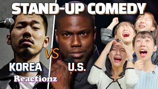 Koreans Comparing StandUp Comedy In Korea VS US  𝙊𝙎𝙎𝘾 [upl. by Eibob]