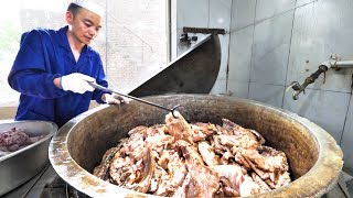 WOWWW EXTREME 500 KG Lamb TUB  INSANE Street Food in China  Going DEEP for Chinese Street Food [upl. by Slrahc]