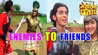 Maharana Pratap OMG Pratap and Akbar talks about journey from ENEMIES to FRIENDS  MUST WATCH [upl. by Indnahc]