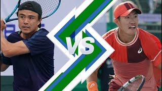 Taro Daniel ダニエル 太郎 vs Yu Hsiou Hsu  MATSUYAMA 2023 [upl. by Lyon]