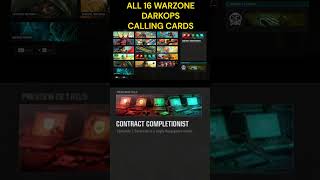 All 16 WARZONE DarkOps Calling Card Challenges blackops6 [upl. by Jeno]