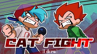 Catfight PicoampBF draw cover FNFRivals [upl. by Tabb]