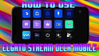 How to use the Elgato stream deck mobile [upl. by Lengel408]