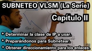 SUBNETEO VLSM Capítulo II Preparándonos para Subnetear Pasos Previos Enlaces [upl. by Sadinoel]