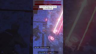 Coolest thing I’ve done in Helldivers gaming democracy helldivers2 helldivers patriotic [upl. by Enowtna]