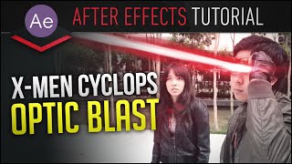 AE Cyclops Optic Blast Effect  After Effects Tutorial [upl. by Nnylear934]