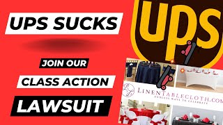 Join a UPS Class Action Lawsuit [upl. by Teragramyram]