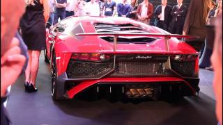 Aventador SV Roadster Announcement  SV Coupe Presentation [upl. by Natka]