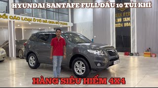 XE ĐÃ BÁN VỀ TIẾP SIÊU PHẨM HYUNDAI SANTAFE MÁY DẦU 2011 BẢN FULL KỊCH 4X4 SỐ TỰ ĐỘNG SIÊU HIẾM [upl. by Keligot]