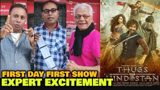 Thugs Of Hindostan FIRST DAY FIRST SHOW Excitement  Amitabh Bachchan Aamir Khan  Buys 100 Tickets [upl. by Muriah564]