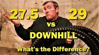 275 vs 29 Downhill Whats the Difference MTB Skills [upl. by Alimak72]