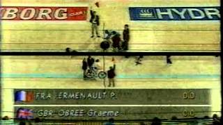 Graeme Obree World Record 4km Individual Pursuit [upl. by Tri606]