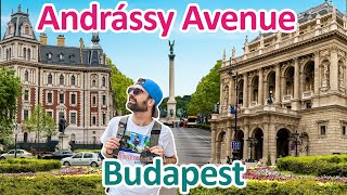 Why you should walk Budapests Famous Avenue  Andrássy Avenue  Hungary Travel Guide [upl. by Terrag]