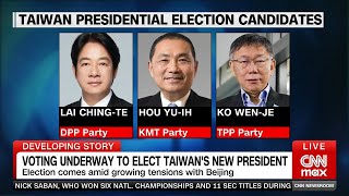 Taiwan votes in election closely watched by China [upl. by Uzziel]