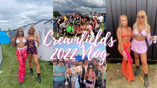 CREAMFIELDS 2022 VLOG  ERIC PRYDZ HOLO EWAN MCVICAR SOLARDO amp MORE  SILVER CAMPING  Kate Peel [upl. by Erolyat]