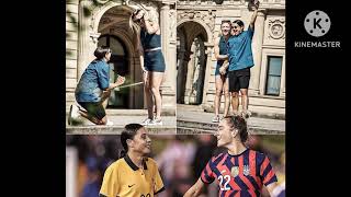 Sam Kerr And Kristie Mewis Engaged [upl. by Arotak]