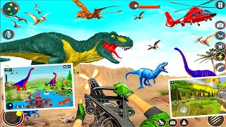 Dino Hunter Shooting  Real Dinosaur Jungle Hunting Simulator Gameplay The Video Entertainment [upl. by Gaile]