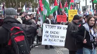 Palästina Bündnis NRW Demo Köln Neumarkt 12102024 [upl. by Olotrab561]