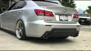 Lexus ISF Exhaust2mp4 [upl. by Adelheid]